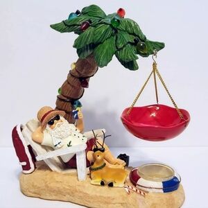 Rare Yankee Candle Sants Tart Burner